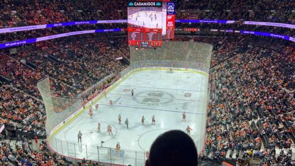 Xfinity Mobile Arena, section: 208, row: 8, seat: 4