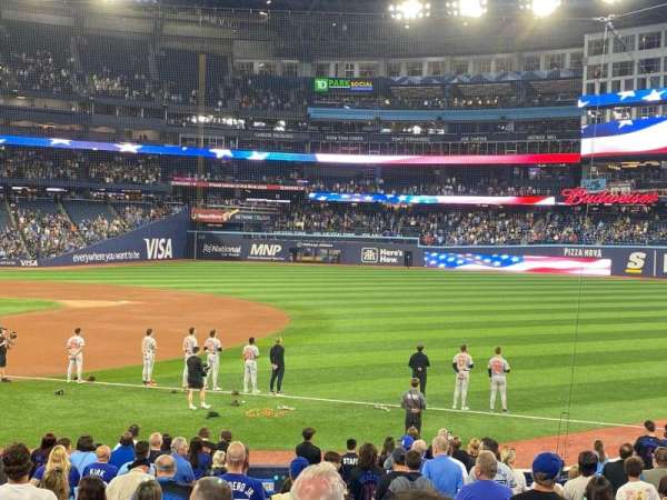 Rogers Centre, section: 114, row: 20, seat: 2