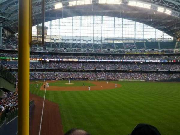 American Family Field, section: 205, row: 4, seat: 1