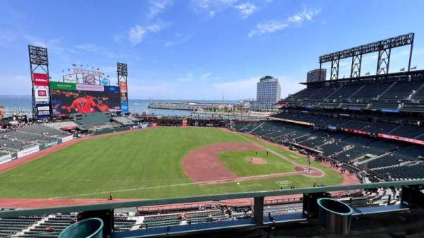 Oracle Park, section: VB325, row: D, seat: 6