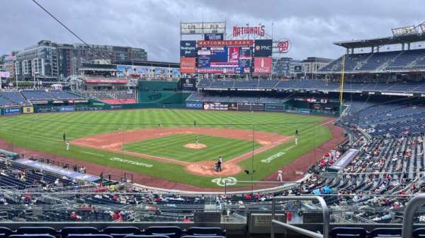 Nationals Park, section: 212, row: B, seat: 1