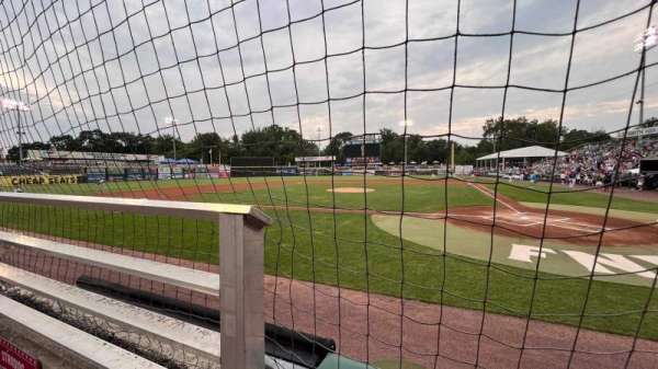 FNB Field, section: 107, row: 1, seat: 1