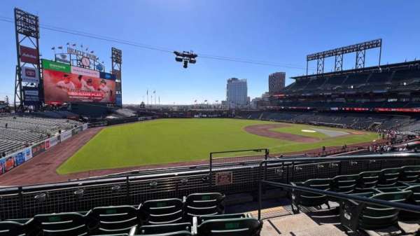 Oracle Park, section: 230, row: D, seat: 2