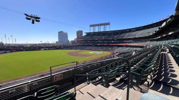 Oracle Park, section: 230, row: D, seat: 2