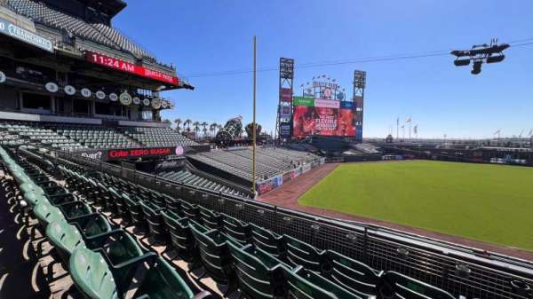 Oracle Park, section: 230, row: D, seat: 2