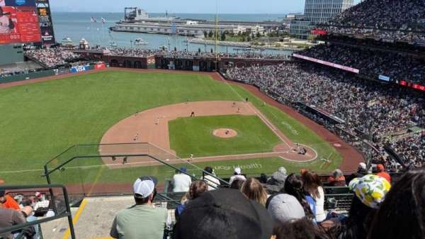 Oracle Park, section: VR323, row: 5, seat: 23