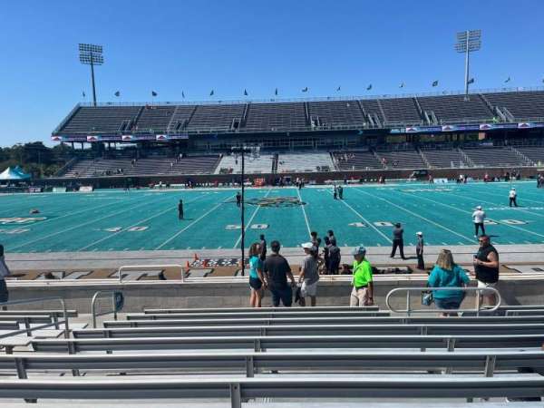 Brooks Stadium, section: 105, row: K, seat: 22