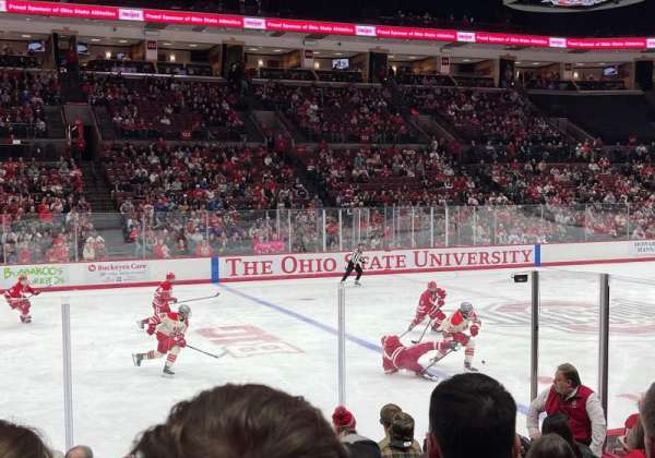 Value City Arena, section: 107, row: M, seat: 10