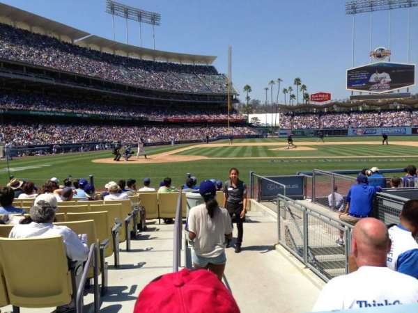 Dodger Stadium, section: 12FD, row: B, seat: 9