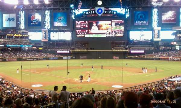 Chase Field, section: 122, row: 39, seat: 1