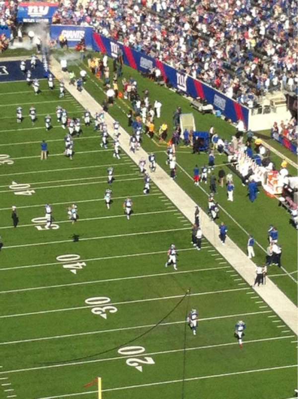 MetLife Stadium, section: 327, row: 21, seat: 18