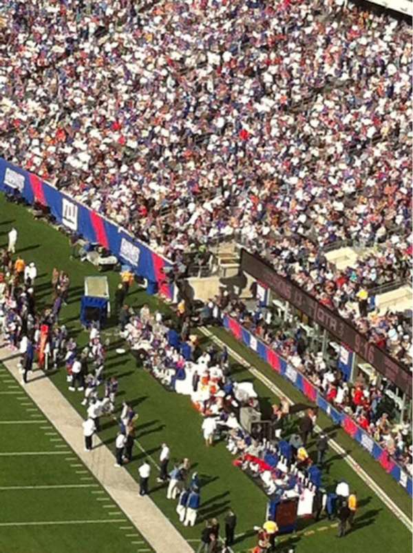 MetLife Stadium, section: 327, row: 21, seat: 18