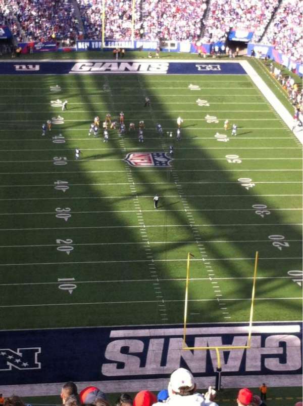 MetLife Stadium, section: 325, row: 18, seat: 21