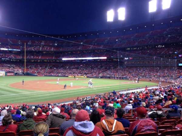 Busch Stadium, section: 161, row: 18, seat: 12