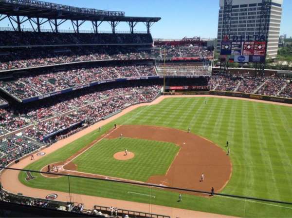 Truist Park, section: 417, row: 4, seat: 13