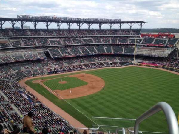 Truist Park, section: 412, row: 12, seat: 1