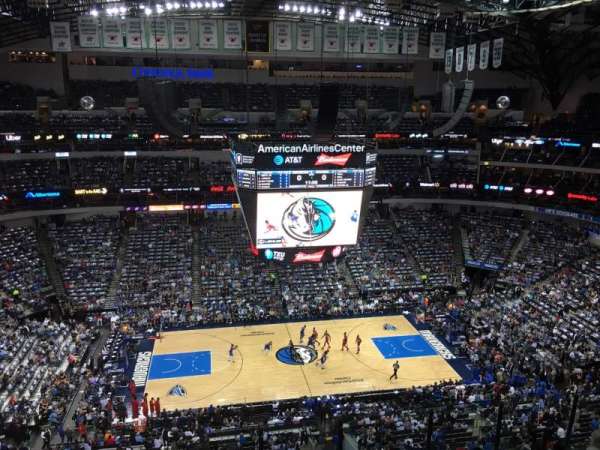 American Airlines Center, section: 327, row: G, seat: 7