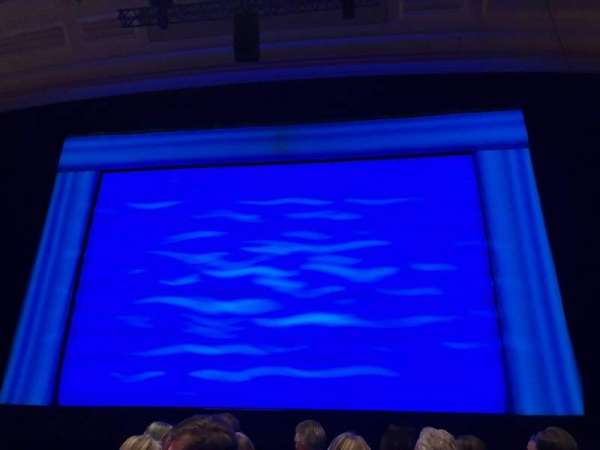 Soldiers and Sailors Memorial Auditorium, section: FOCF, row: H, seat: 107