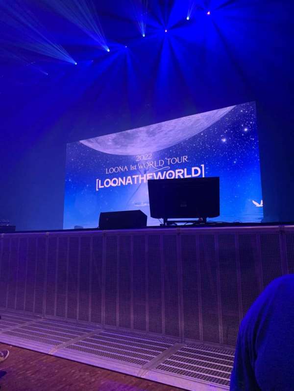 The Theater at MGM National Harbor, section: 1, row: B, seat: 11