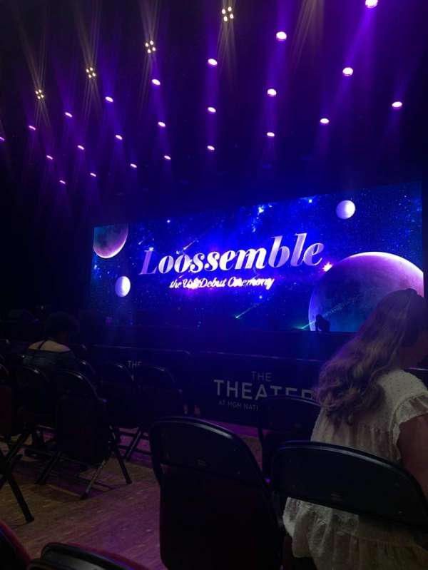 The Theater at MGM National Harbor, section: 1, row: E, seat: 18