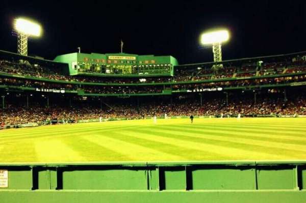 Fenway Park, section: Bleacher 41, row: 1, seat: 2