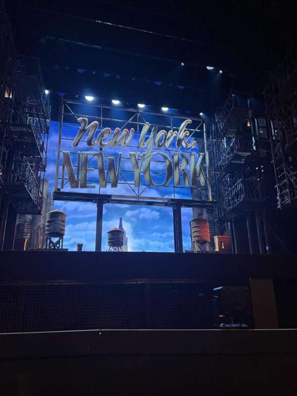 St. James Theatre, section: Orchestra C, row: B, seat: 113
