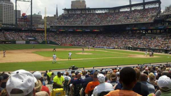Comerica Park, section: 136, row: 29, seat: 1