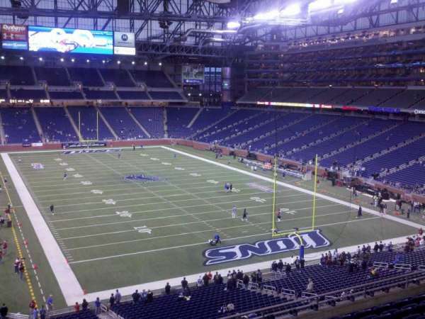Ford Field, section: 216, row: 7, seat: 6