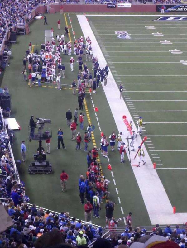 Ford Field, section: 114, row: 32, seat: 23