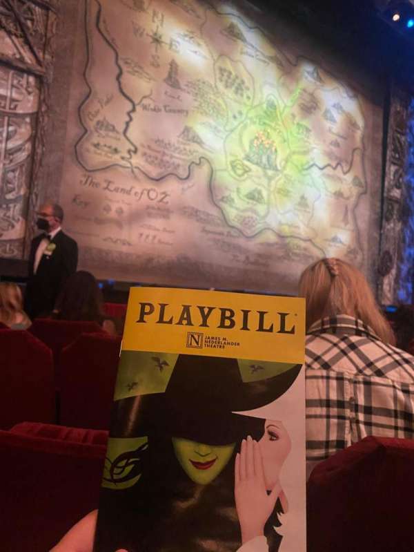 James M. Nederlander Theatre, section: Orchestra L, row: E, seat: 7