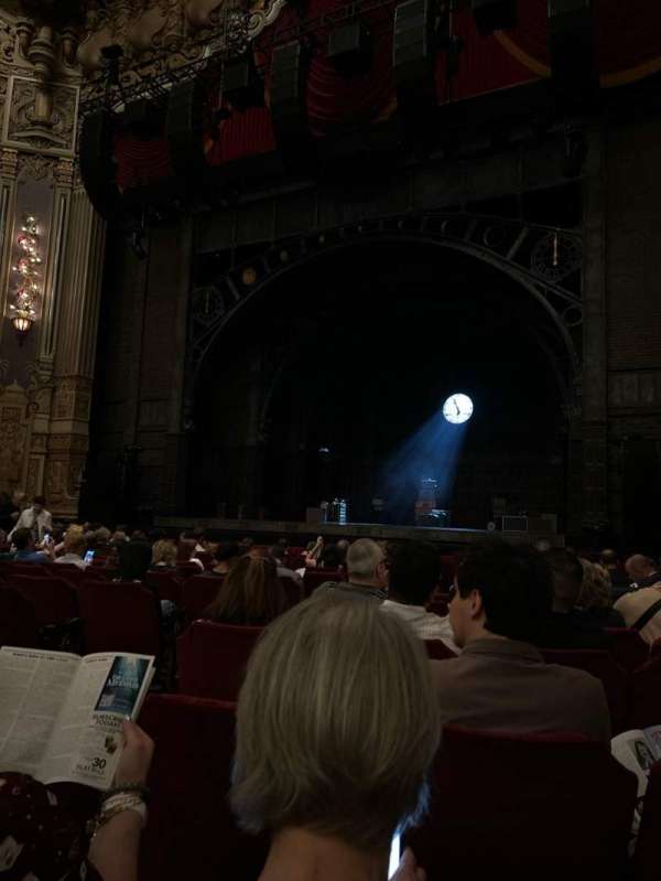 James M. Nederlander Theatre, section: Orchestra R, row: N, seat: 8