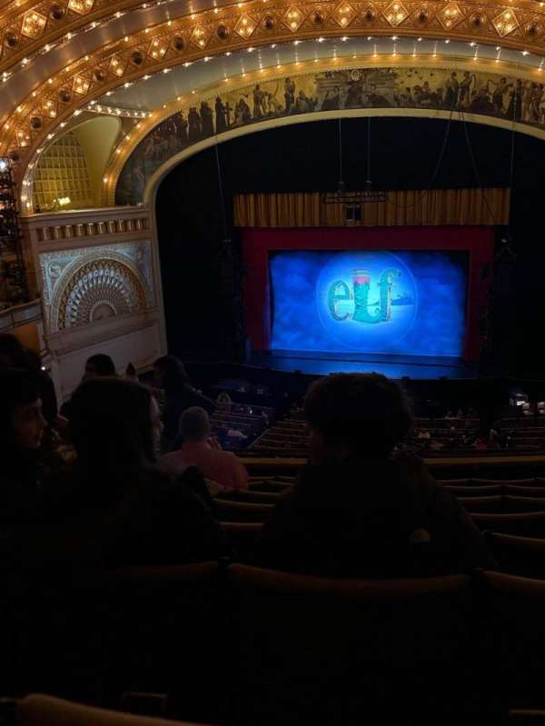 Auditorium Theatre, section: First Balcony RC, row: H, seat: 308