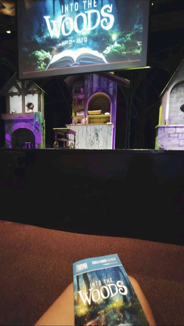 Hormel Theatre at the Phoenix Theatre Company, section: Center, row: A, seat: 108