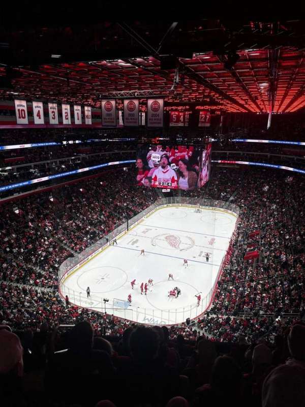 Little Caesars Arena, section: 301, row: 1, seat: 30