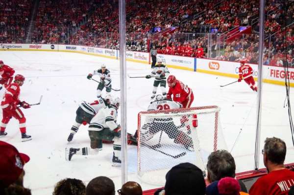 Little Caesars Arena, section: 103, row: 3, seat: 5