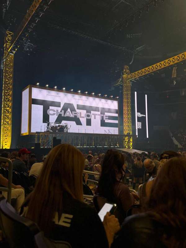 Spectrum Center, section: 105, row: D, seat: 19