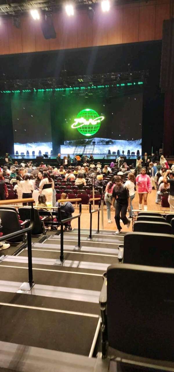 The Theater at MGM National Harbor, section: 102, row: F, seat: 13