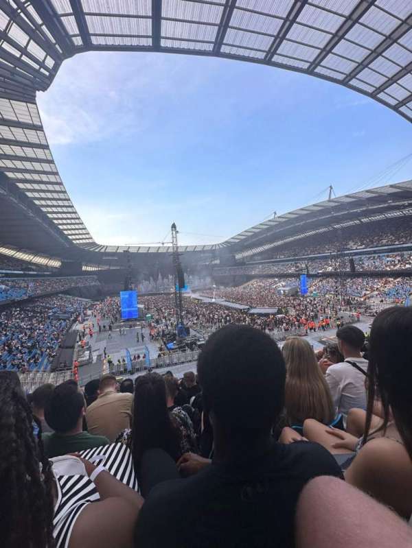Etihad Stadium, Manchester, section: 101, row: 10, seat: 491