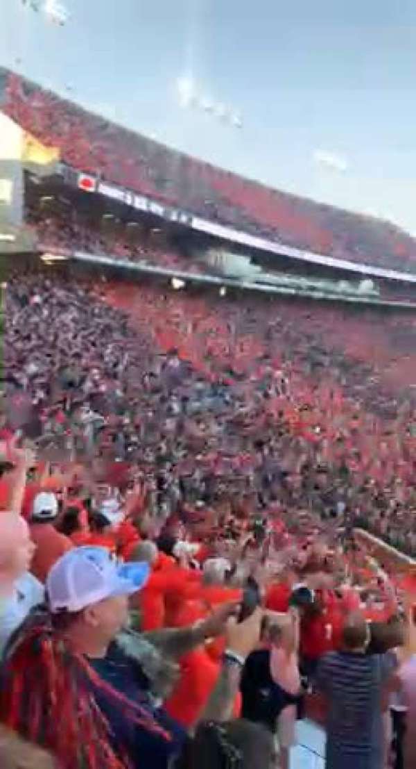Jordan-Hare Stadium, section: 15, row: 47, seat: 16