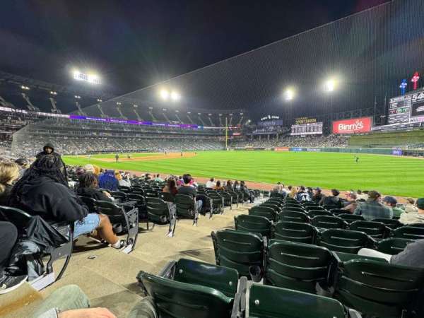 Rate Field, section: 113, row: 14, seat: 9