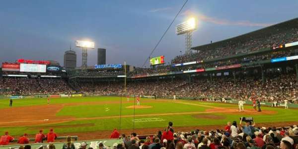 Fenway Park, section: Loge Box 148, row: BB, seat: 1
