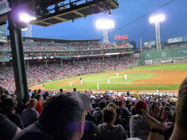 Fenway Park, section: Grandstand 14, row: 7, seat: 15
