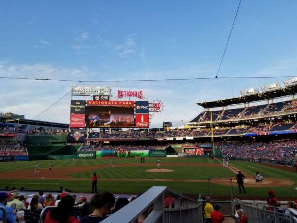 Nationals Park, section: 118, row: T, seat: 3