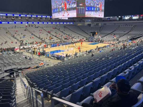 Dickies Arena, section: 127, row: 22, seat: 1