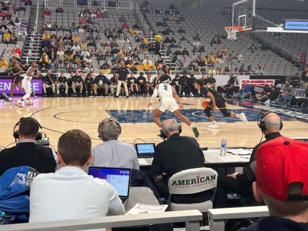 Dickies Arena, section: 122, row: 2, seat: 14