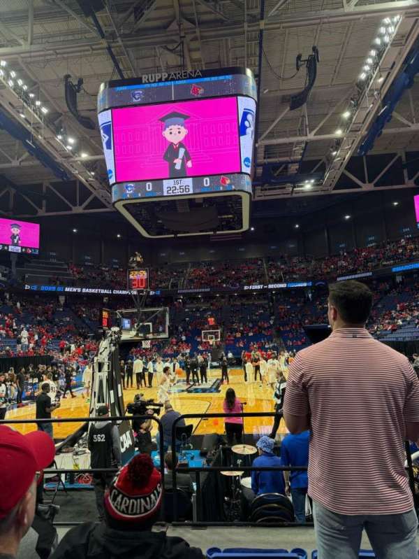 Rupp Arena, section: 22, row: GG, seat: 9