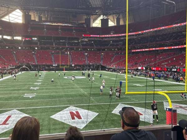 Mercedes-Benz Stadium, section: 102, row: 12, seat: 3