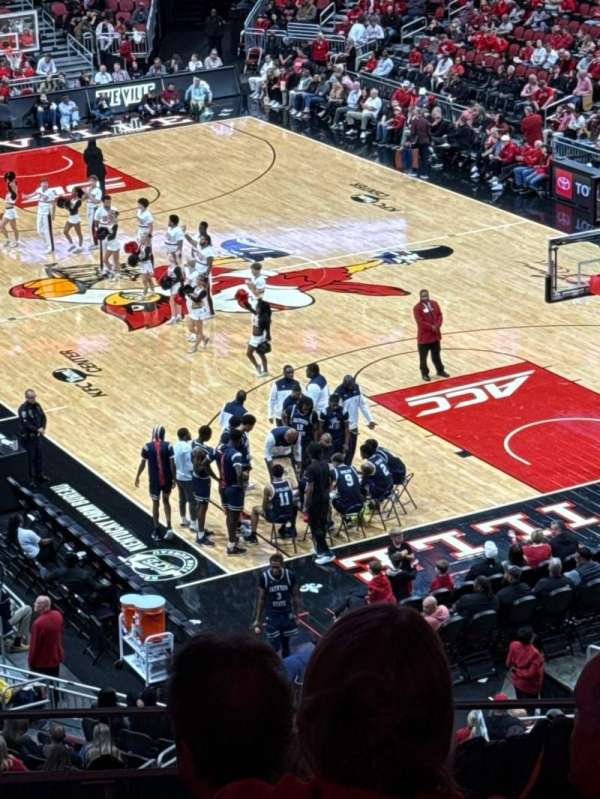 KFC Yum! Center, section: 212, row: E, seat: 11