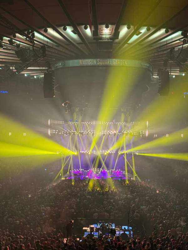 Madison Square Garden, section: 102, row: 22, seat: 10