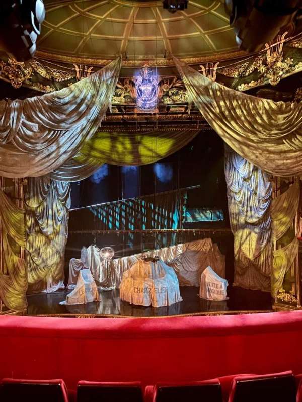 His Majesty's Theatre, London, section: Royal Circle, row: D, seat: 20